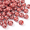 Natural Wooden Beads WOOD-TAC0010-04D-3