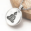 Tibetan Style Alloy Pendants TIBEP-Q078-28AS-NR-5