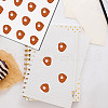 8 Sheets Plastic Waterproof Self-Adhesive Picture Stickers DIY-WH0428-023-4