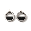 304 Stainless Steel Enamel Charms STAS-L022-334P-1