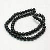 Natural Mashan Jade Round Beads Strands G-D263-4mm-XS32-2