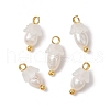12Pcs Flower Acrylic Charms PALLOY-JF03588-2