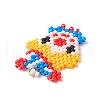 April Fool Glass Seed Beaded Joker Pendants PALLOY-MZ00587-4