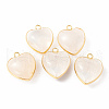 Natural Quartz Crystal Pendants G-C005-01G-17-1