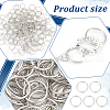 Unicraftale 200Pcs 304 Stainless Steel Open Jump Rings Jump Rings STAS-UN0057-96-5