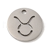 Non-Tarnish 201 Stainless Steel Charms STAS-E217-10P-02-1