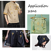 AHADEMAKER 14Pcs 7 Style Polyester Embroidery Patches DIY-GA0003-39-5
