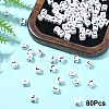 Acrylic Horizontal Hole Letter Beads OACR-YW0002-08J-1
