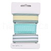 9 Yards 3 Styles Polyester Ribbon SRIB-A014-C06-4