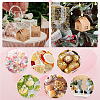 House Shaped Kraft Paper Folding Gift Box with Hollow Window and Ribbon AJEW-WH0166-88A-6