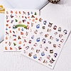 Christmas Nail Stickers Decals MRMJ-R128-SD-M-5