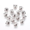 Tibetan Style Alloy Kitten Beads TIBEP-GC178-AS-NR-2