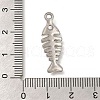 Anti-Tarnish 304 Stainless Steel Pendants STAS-M075-15P-3