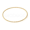 Ion Plating(IP) 304 Stainless Steel Textured Ring Bangles BJEW-H613-09A-G-2