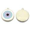 Alloy Enamel Pendants ENAM-N050-05F-2