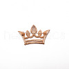 Crystal Rhinestone Crown Brooch JEWB-WH0022-25-2