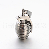 Tarnish Resistant 304 Stainless Steel 3D Grenade Mini Pendants STAS-E090-49P-1