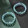 Glass Beads Stretch Bracelets for Women Men BJEW-M049-11D-2