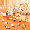 50Pcs 10 Styles Alloy Pendants ENAM-CJ0002-41-6