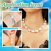 GOMAKERER 10Pcs Natural Keshi Pearl Beads Strands PEAR-GO0001-19-7