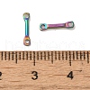 Ion Plating(IP) 304 Stainless Steel Links Connector Charms STAS-Q323-07MC-3