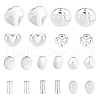 BENECREAT 100Pcs 10 Styles Alloy Bead FIND-BC0004-58-1