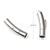 Tarnish Resistant 304 Stainless Steel Bayonet Clasps STAS-I013-5mm-3