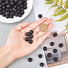 Olycraft 4 Strands Natural Lava Rock Beads Strands G-OC0001-62-12mm-3
