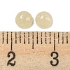 Natural White Jade Dyed Cabochons G-H309-03-19-3