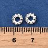 Brass Micro Pave Clear Cubic Zirconia Beads KK-K300-02B-S-3