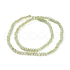 Electroplate Glass Beads Strands EGLA-A034-J4mm-K02-2