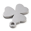 Anti-Tarnish 304 Stainless Steel Charms STAS-M076-10P-2
