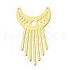 201 Stainless Steel Pendant Links STAS-S105-LA788-2-1