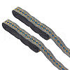 GOMAKERER 2 Rolls Ethnic Style Polyester Ribbon OCOR-GO0001-30A-1