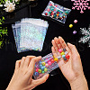 50Pcs Double Face Laser Rectangle PE Cellophane Bags ABAG-TAC0013-14A-6