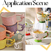 SOFPLATE DIY Daisy Cup Charms Jewelry Making Kit DIY-SP0001-79-5
