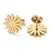 304 Stainless Steel Stud Earrings EJEW-B022-07G-2