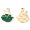 Alloy Enamel Pendants ENAM-N054-41-RS-2