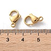 304 Stainless Steel Lobster Claw Clasps STAS-V007-01D-G-3