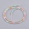 Faceted Glass Beads Strands GLAA-G074-B05-2