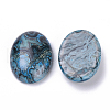 Natural Ripple Jasper Cabochons G-T062-22-2