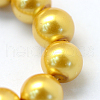 Baking Painted Glass Pearl Bead Strands HY-Q003-5mm-31-3