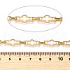 Ion Plating(IP) 304 Stainless Steel Hollow Cross Link Chains CHS-S012-14G-2