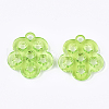 Transparent Acrylic Pendants X-TACR-S133-076-2