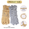 2Pcs 2 Colors Polyester Twisted Cord DIY-CA00001-2