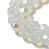 Imitation Jade Glass Beads Strands EGLA-A035-J8mm-L06-3