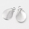 Shell 316 Surgical Stainless Steel Filigree Charms STAS-M258-13-2
