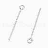 304 Stainless Steel Eye Pins STAS-O105-01P-0.6x25mm-2