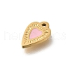 304 Stainless Steel Enamel Charms STAS-V006-04G-02-2
