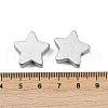 Spray Painted Wood Beads WOOD-F017-01B-3